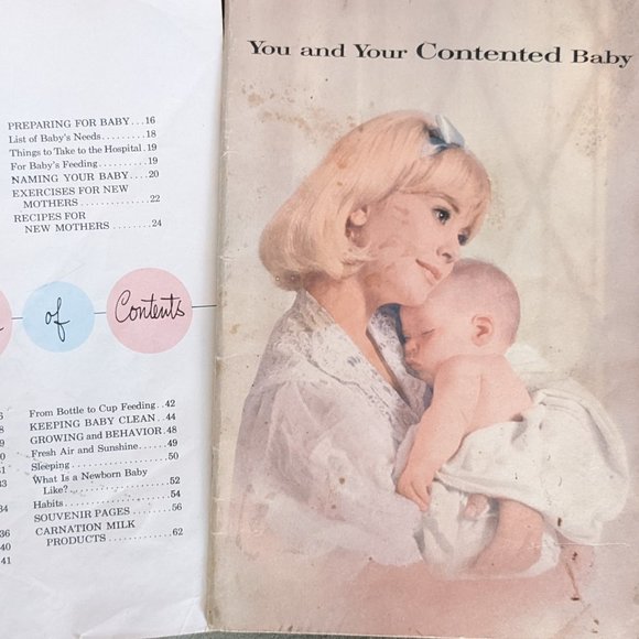 Vintage 1960s Carnation Milk Baby Books - Picture 2 of 7